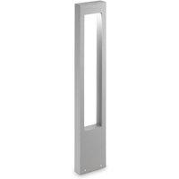 Netlighting Vega 1 Light Outdoor Bollard Grey IP44 G9
