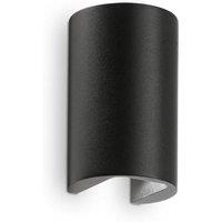 Netlighting Apollo LED 2 Light Outdoor Wall Light Black IP44