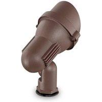 Netlighting Terra 1 Light Outdoor Ground Light Coffee IP65 in Brown