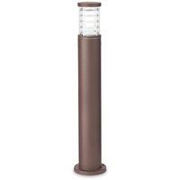 Netlighting Tronco 1 Light Bollard Light Coffee IP44 in Brown