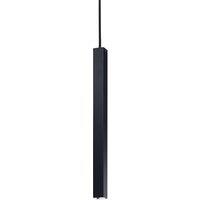 Netlighting Ultrathin LED 1 Light Ultra Slim Ceiling Pendant Black