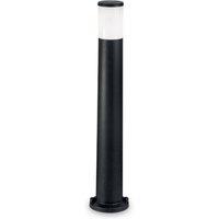 Netlighting Amelia 1 Light Outdoor Bollard Light Black IP55 E27