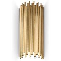 Netlighting Pan 2 Light Wall Light Gold