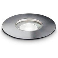 Netlighting Rocket LED 1 Light Outdoor Recessed Spotlight Steel in Grey