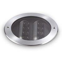 Netlighting Taurus 18W Outdoor Recessed Ground Light Steel IP67 3000K in Black