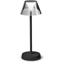 Netlighting LOLITA Dimmable Integrated LED Table Lamp Black InBuilt Switch 3000K IP54