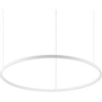 Netlighting ORACLE Slim DALI Dimmable Round 90cm Integrated LED Pendant Ceiling Light White 3000K