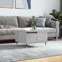 Berkfield Home Coffee Table Grey Sonoma 55x55x36.5 cm Engineered Wood