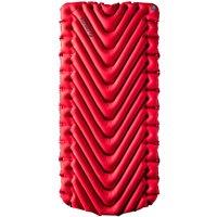 Klymit Insulated Static V Luxe Sleeping Pad in Red