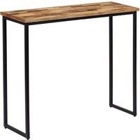 Berkfield Home Console Table Solid Reclaimed Teak 90x30x76 cm in Brown | Size: 90 x 30 x 76 cm