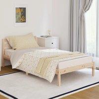 Berkfield Home Day Bed Solid Wood Pine 100x200 cm in Brown