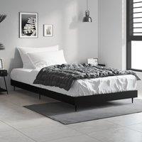 Berkfield Home Bed Frame Black 90x200 cm Engineered Wood
