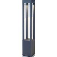 Netlighting Agra LED Outdoor Bollard Light Dark Grey IP54