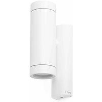 Netlighting Steps 2 Light Outdoor Wall Light White IP44 GU10