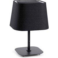 Netlighting Sweet 1 Light Table Lamp Black with Shade E27
