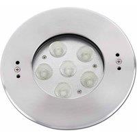 Netlighting Edel LED Outdoor Recessed Spotlight Matt Nickel IP68 in Grey