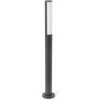 Netlighting Beret LED Outdoor Tall Bollard Light Dark Grey IP54