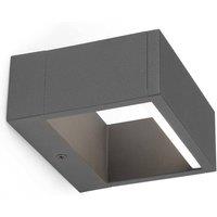 Netlighting Alp LED Outdoor Wall Light Dark Grey IP54