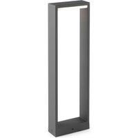 Netlighting Alp LED Outdoor Short Bollard Light Dark Grey IP54