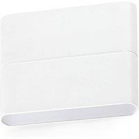 Netlighting Aday LED Outdoor Small Up Down Wall Light White IP54