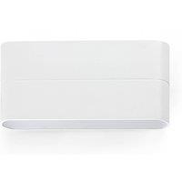 Netlighting Aday LED Outdoor Large Up Down Wall Light White IP54