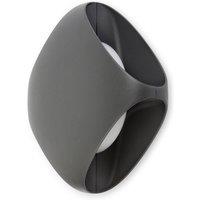 Netlighting Bu LED Outdoor Wall Light White Dark Grey IP65