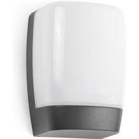Netlighting Pol LED Outdoor Wall Light White Dark Grey IP54