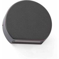 Netlighting Pill LED Outdoor Wall Light Dark Grey IP54