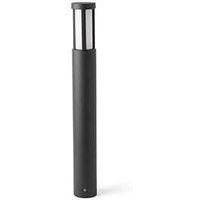 Netlighting Logar LED Outdoor Short Bollard Light Dark Grey IP54