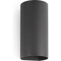 Netlighting Bruc LED Outdoor Up Down Wall Light Dark Grey IP54