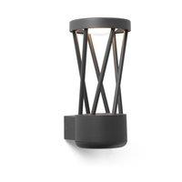 Netlighting Twist Outdoor Led Dark Grey Wall Light 10W 3000K IP65