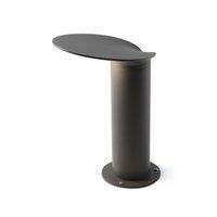 Netlighting Lotus Outdoor LED Dark Grey Bollard Pedestal Lamp 18W 3000K IP65