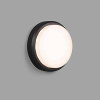 Netlighting Tom Outdoor LED Flush Wall Lamp Dark Grey 11W 3000K IP65