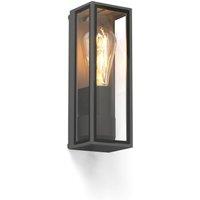 Netlighting Tamashi Outdoor Box Wall Lamp Dark Grey 1x E27 IP65