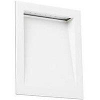 Netlighting Soun Outdoor Led White Recessed Wall Lamp IP65