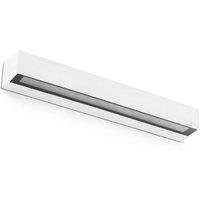 Netlighting Doro28 Integrated LED Up Down Lighter Outdoor Wall Light White 3000K IP65