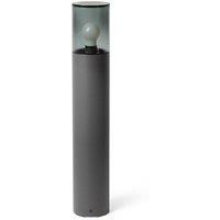 Netlighting Kila Dark Grey Beacon Bollard Lamp 70cm Smoked 3000K IP65