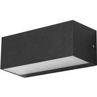 Netlighting Ara 1 Light Outdoor Wall Light Urban grey IP65