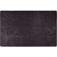 Berkfield Home Rug Washable 160x230 cm Anthracite Anti Slip in Black | Size: 100 cm diameter