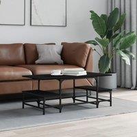 Berkfield Home Coffee Table Black 100x50.5x40 cm Engineered Wood