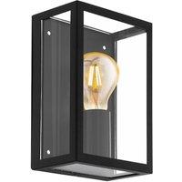 Eglo Alamonte 1 Metal IP44 Outdoor Wall Light in Black