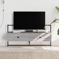 Berkfield Home TV Cabinet Wall-mounted Grey Sonoma 100.5x30x51 cm Engineered Wood