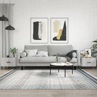 Berkfield Home Coffee Tables 2 pcs Concrete Grey 50x50x40 cm Engineered Wood | Size: 50 x 50 x 40 cm