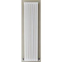 Clifton White Vertical Single Panel Radiator 1800mm (H) x 540mm (W)