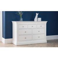 Ashfield Classical White 7 Drawers Chest
