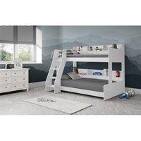 Ashfield Premium Modern White Triple Sleeper Bunk Bed | Size: Single