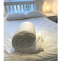 Clifton Anti-Allergy Duvet - 4.5 Tog in White | Size: King