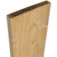 Cheshire PACK OF 3: Pressure Treated Green Timber Gravel Board in Natural