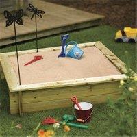 Cheshire 4 x 4 Deluxe Sandpit in Natural