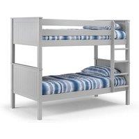 Ashfield Classic Dove Grey Bunk Bed in Pale Grey | Size: Single